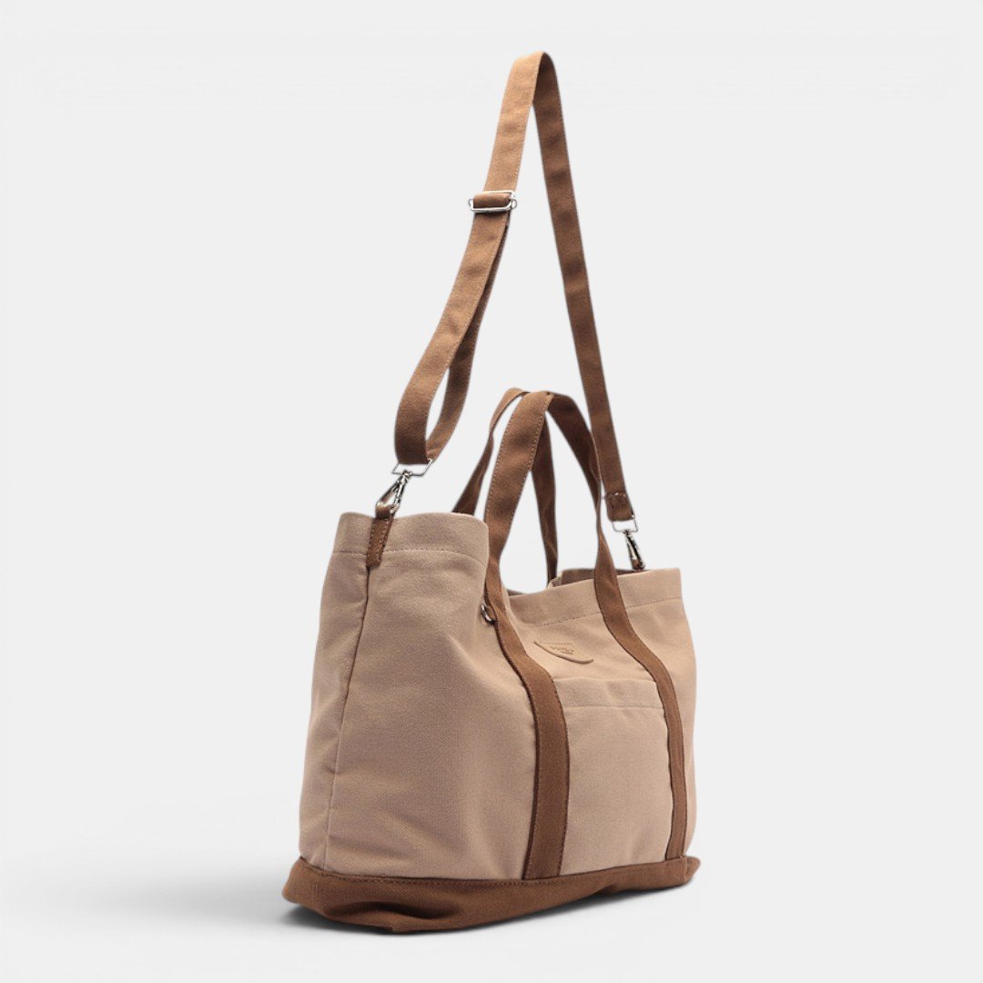 Bolsa Arezzo Brizza Shopper Feminina Bege Bege 3