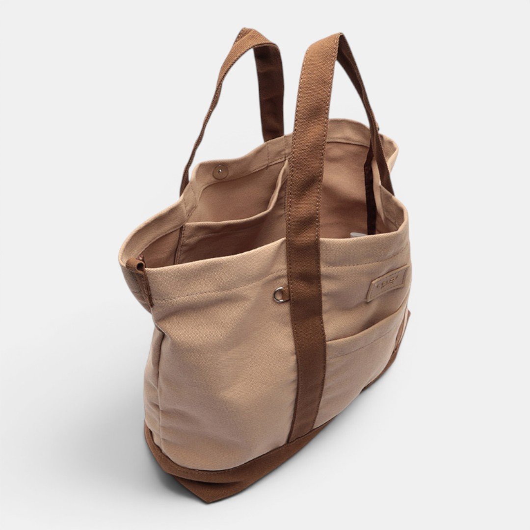 Bolsa Arezzo Brizza Shopper Feminina Bege Bege 4