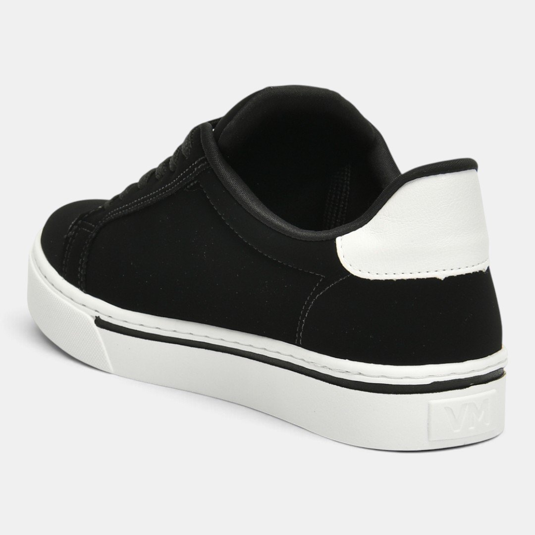 Tênis Via Marte Casual Feminino Preto Preto 3