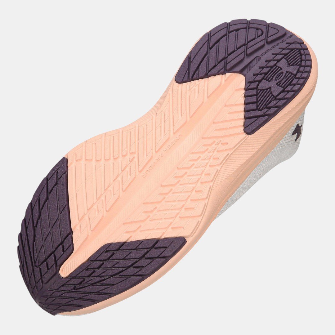 Tênis Under Armour Charged Fleek Branco com Rosa Branco 4