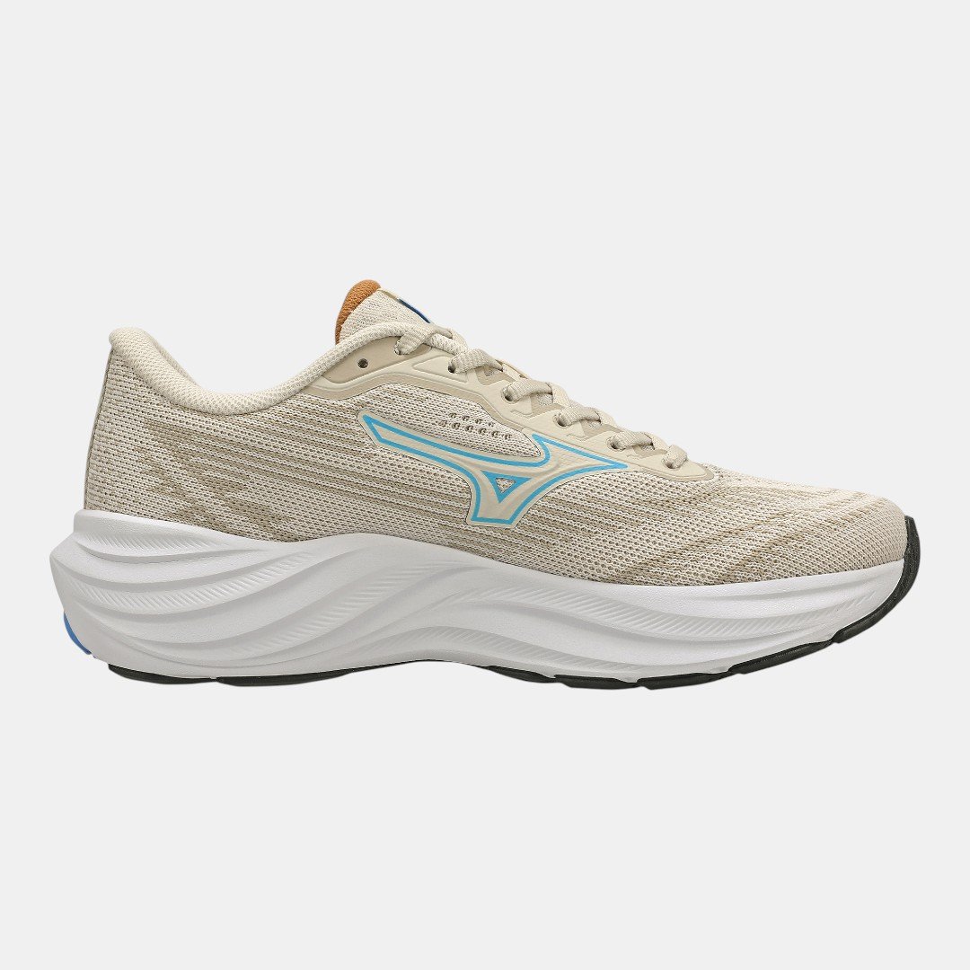 Tênis De Corrida Mizuno Goya 3 Bege Branco 4