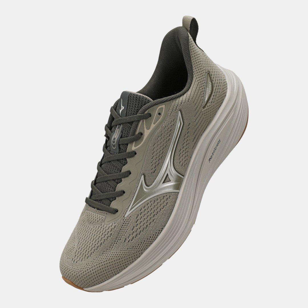 Tênis De Corrida Mizuno Enigma 3 Verde Musgo Verde 2