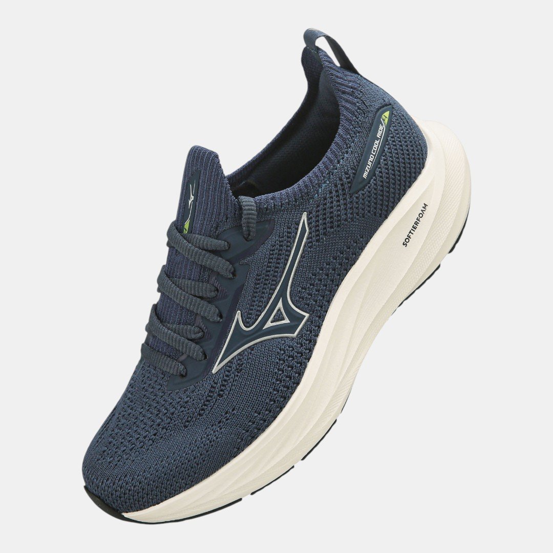 Tênis De Corrida Mizuno Cool Ride 4 Chumbo Azul | Renner