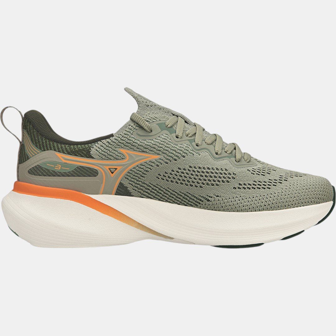 Tênis De Corrida Mizuno Glow 3 Feminino Verde Oliva Oliva 4