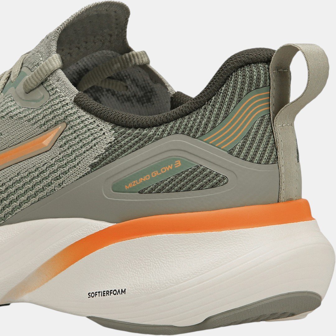 Tênis De Corrida Mizuno Glow 3 Feminino Verde Oliva Oliva 8