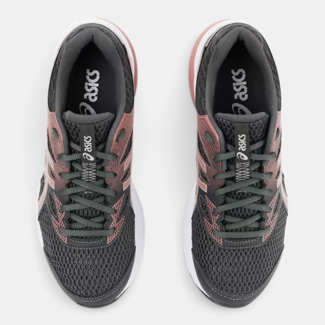 Tênis Asics GEL-Shogun ST Feminino Cinza com Rosa Cinza 4
