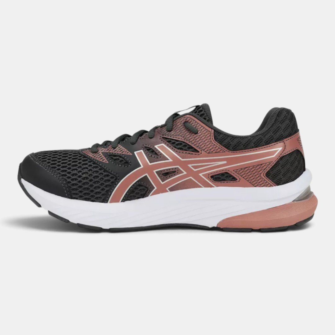 Tênis Asics GEL-Shogun ST Feminino Cinza com Rosa Cinza 7