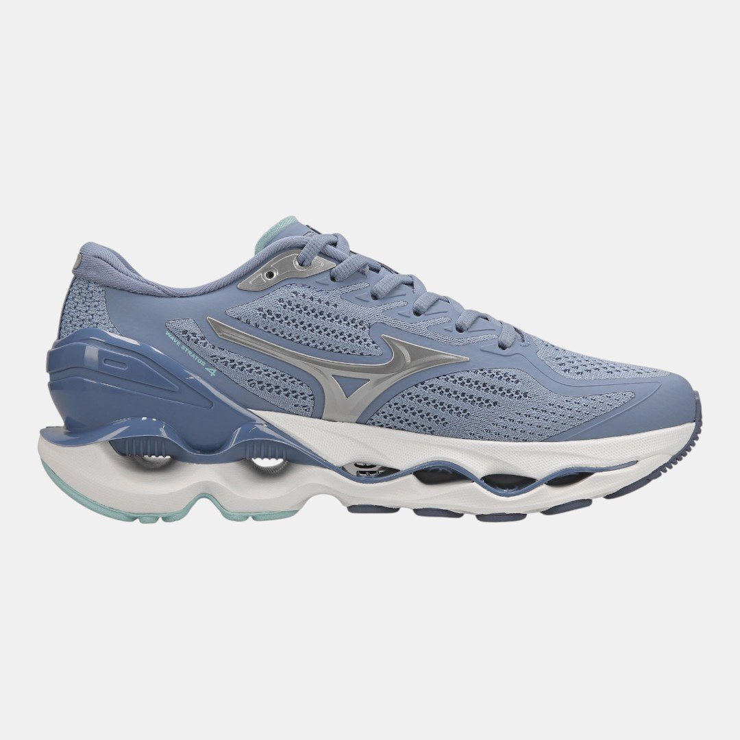 Tênis Mizuno Wave Stratos 4 Azul Azul Brisa 4