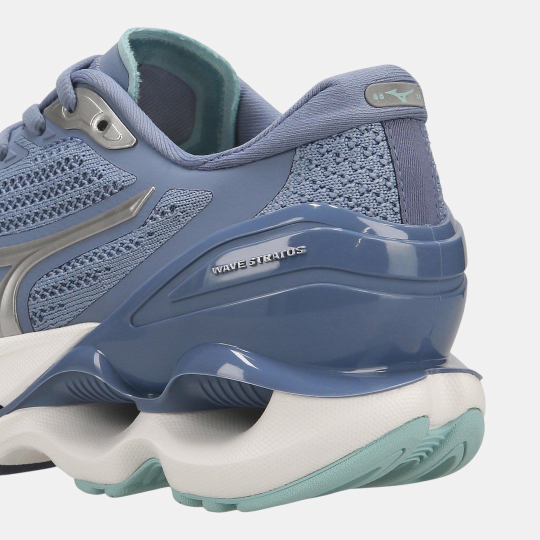 Tênis Mizuno Wave Stratos 4 Azul Azul Brisa 8