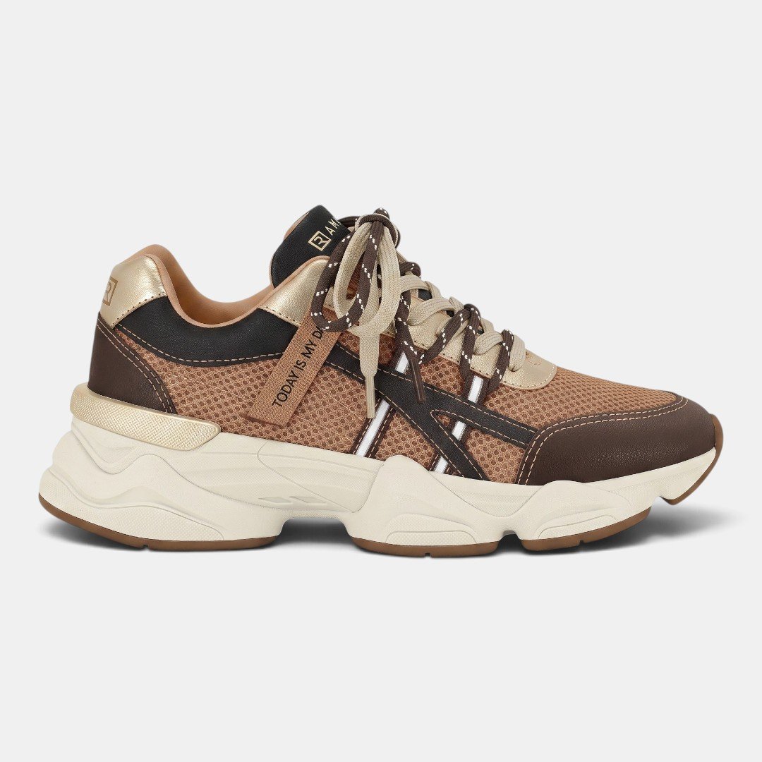 Tênis Ramarim Casual Feminino Marrom