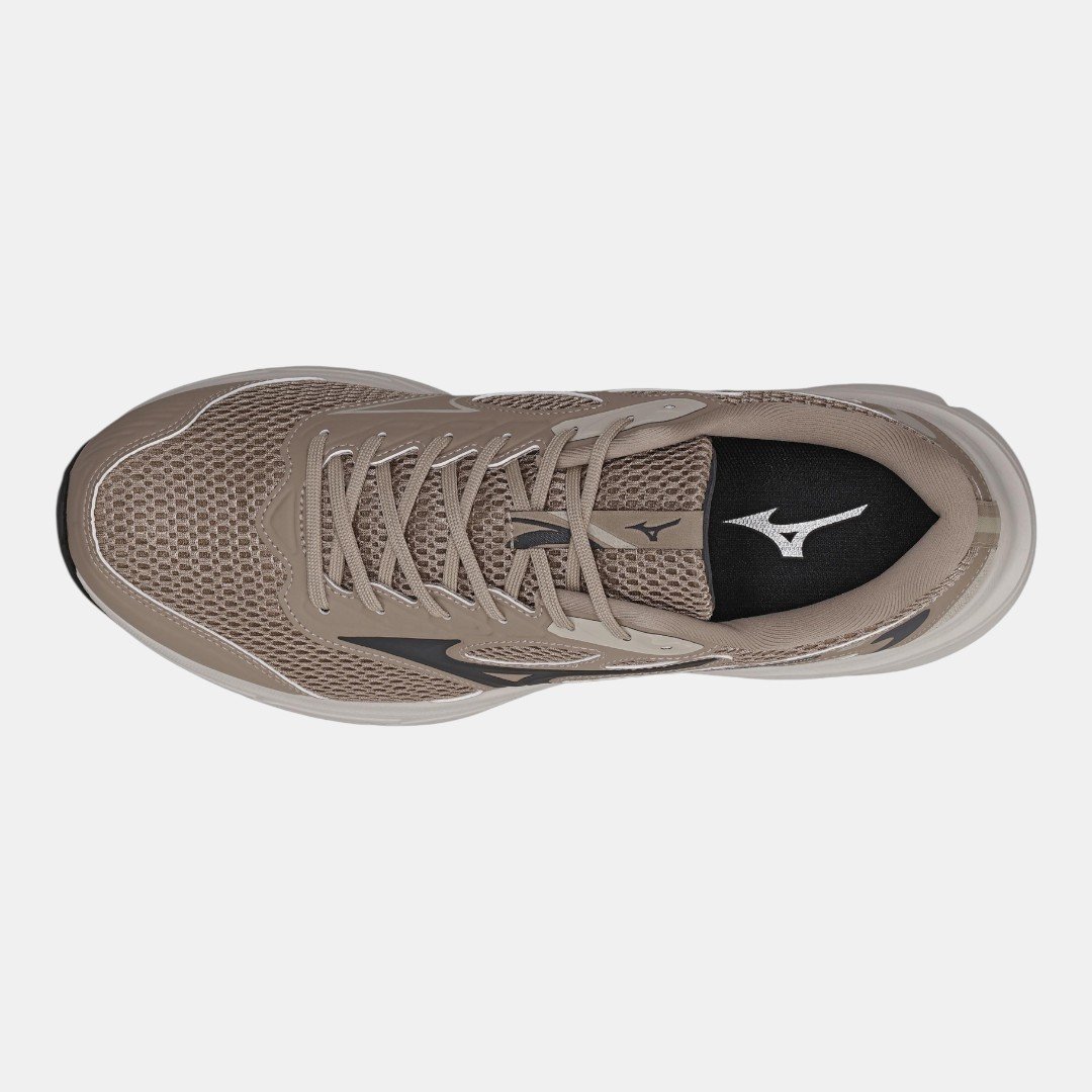 Tênis de Corrida Mizuno Hawk 6 Bege Bege 5