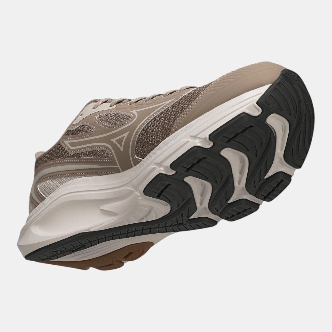Tênis de Corrida Mizuno Hawk 6 Bege Bege 7