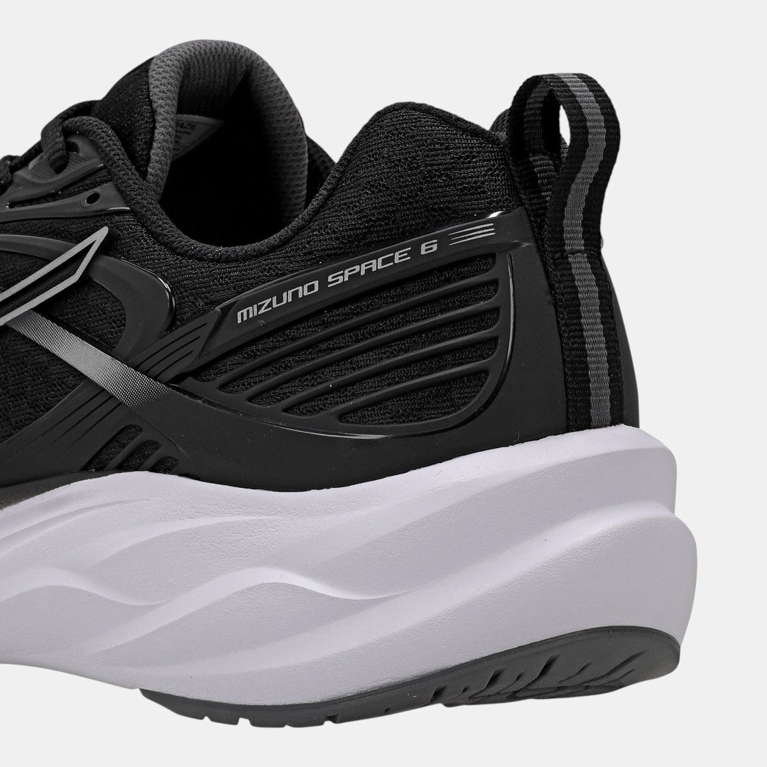 Tênis De Corrida Mizuno Space 6 Preto Preto 8