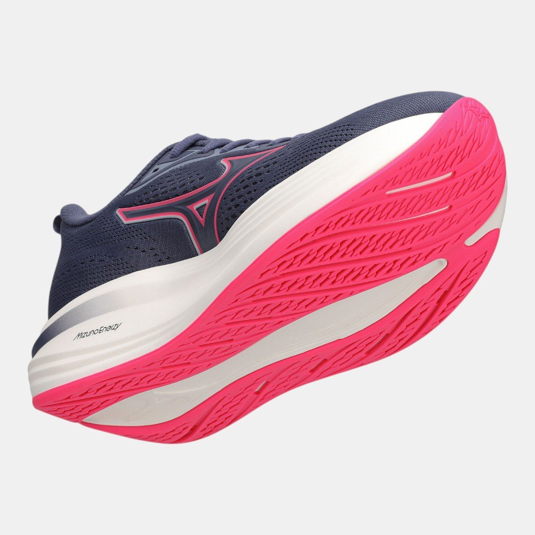 Tênis De Corrida Mizuno Neo Pryzma Azul Marinho com Pink Azul 7