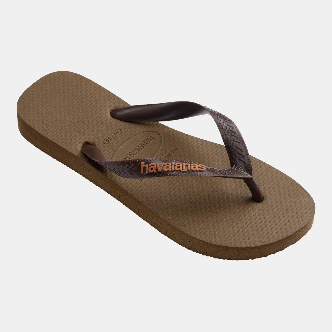 Chinelo Havaianas Top Logo Pop Up Verde Musgo Verde 2