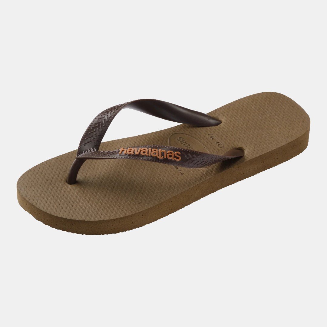 Chinelo Havaianas Top Logo Pop Up Verde Musgo Verde 6
