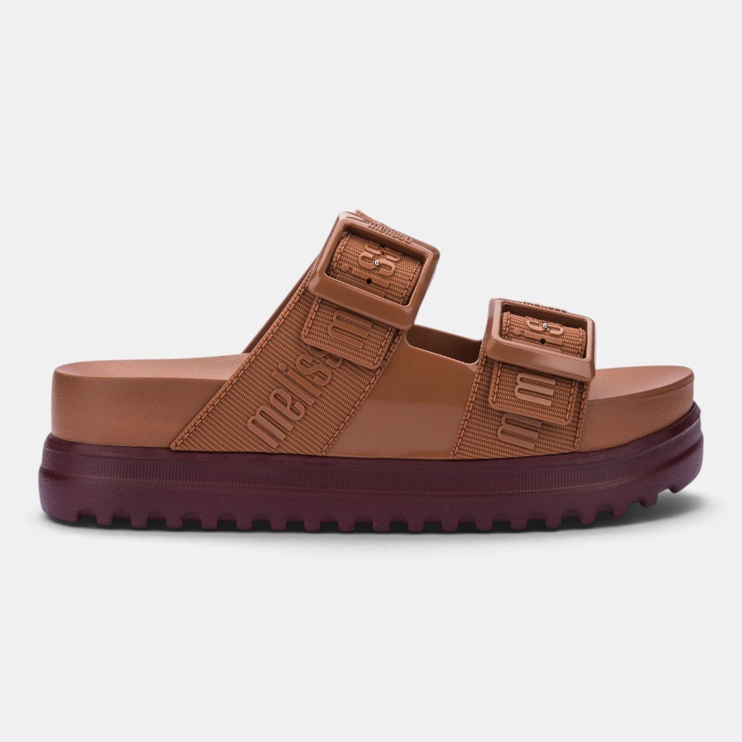 Tamanco Melissa Cozy M-Lover Platform Marrom Marrom 5