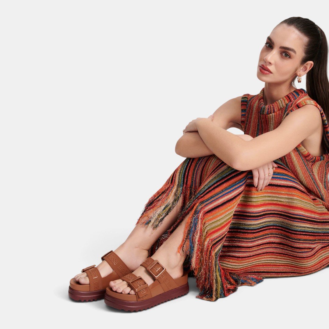Tamanco Melissa Cozy M-Lover Platform Marrom Marrom 2