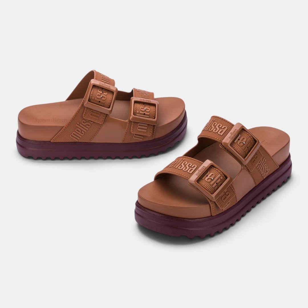Tamanco Melissa Cozy M-Lover Platform Marrom Marrom 3