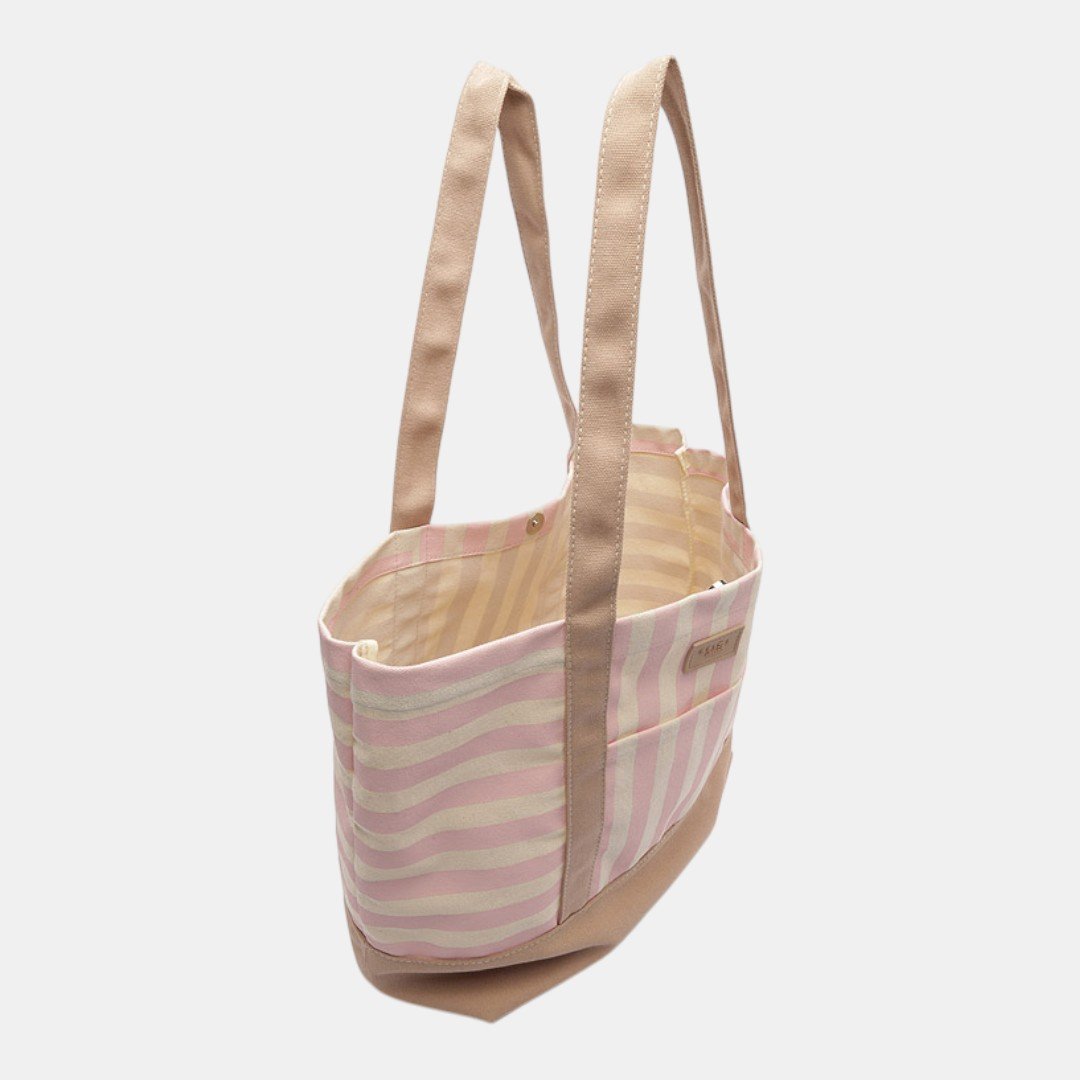 Bolsa Arezzo Brizza Tote Listrada Blush Jelly Blush Jelly 3