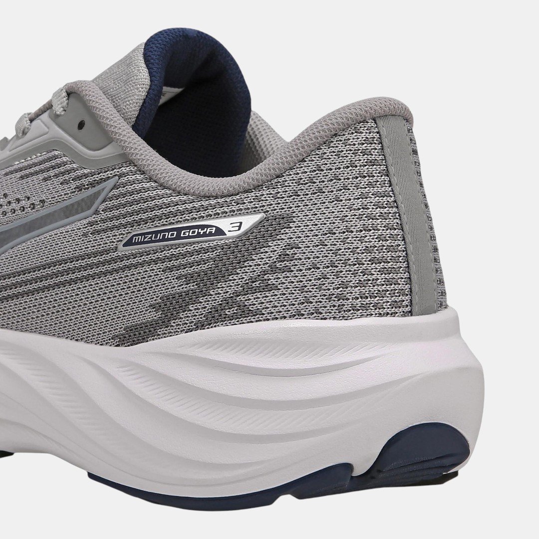 Tênis De Corrida Mizuno Goya 3 Cinza Cinza 8