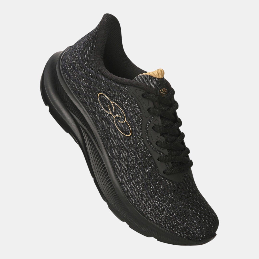 Tênis Olympikus Venus 3 Feminino Preto Preto 2