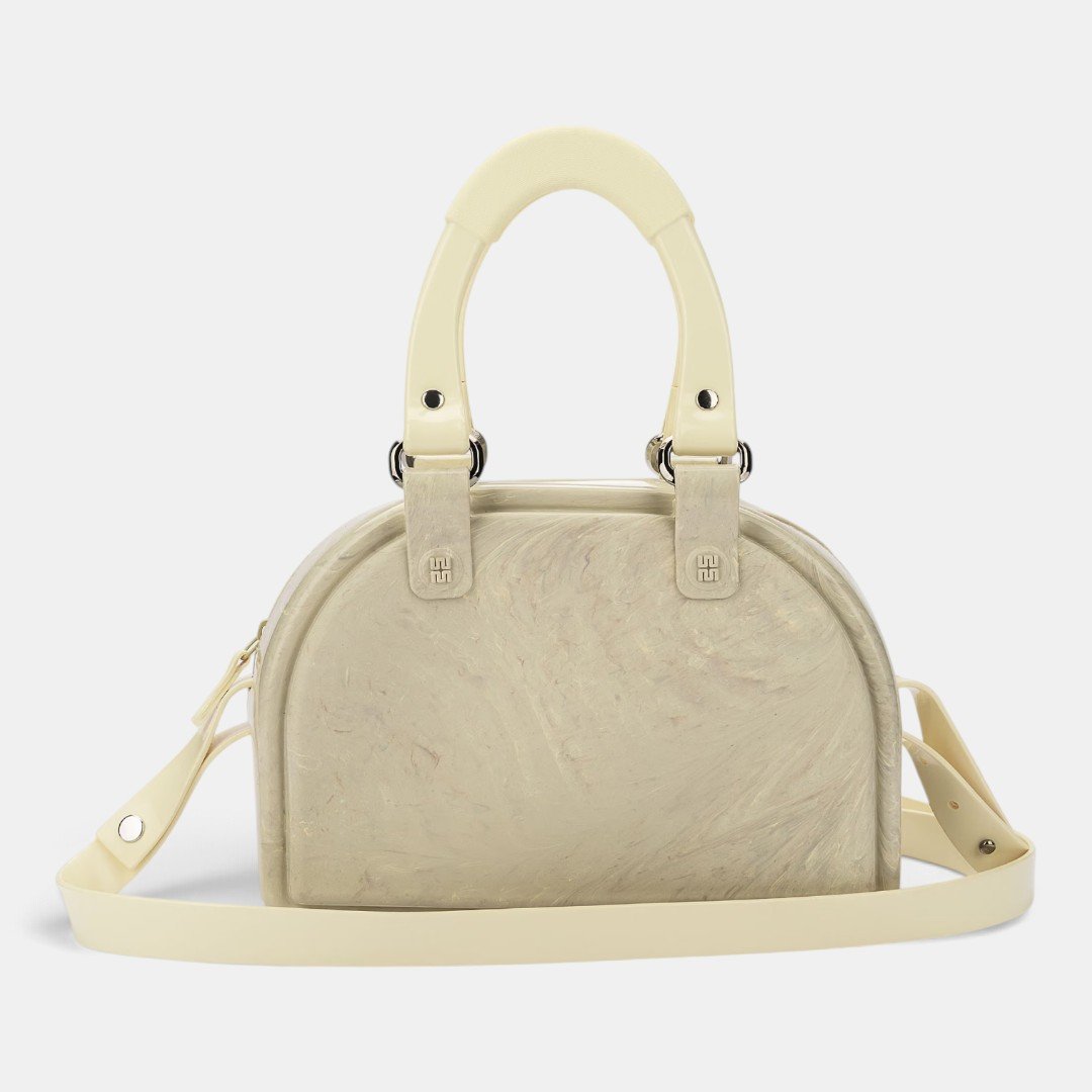 Bolsa Melissa Bowling Bag Bege Bege 4