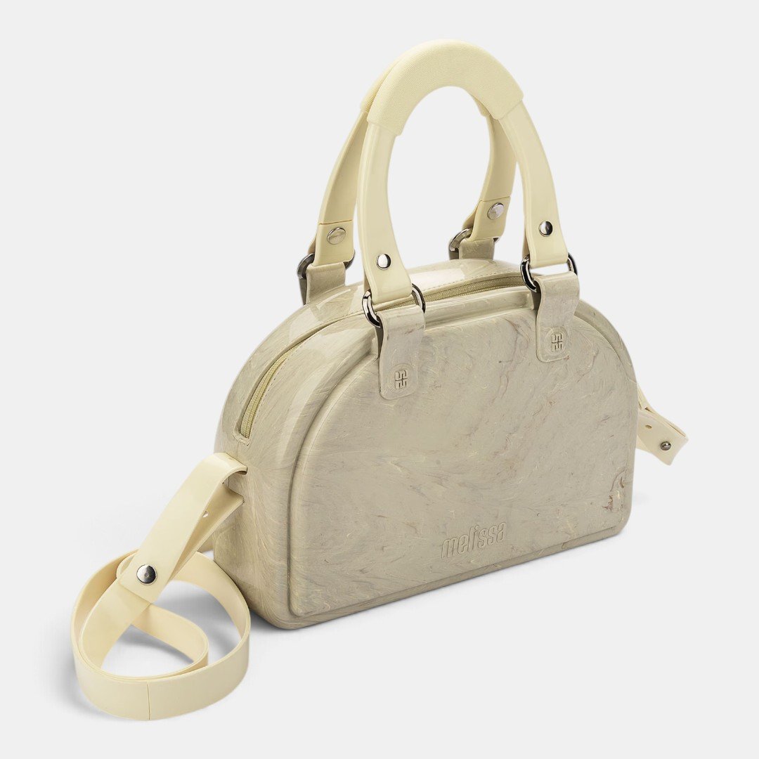Bolsa Melissa Bowling Bag Bege Bege 7