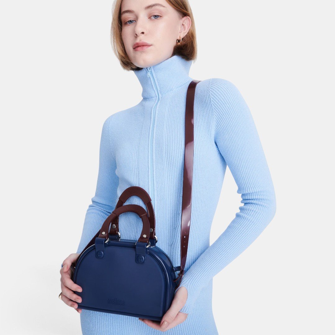Bolsa Melissa Bowling Bag Azul Azul 2
