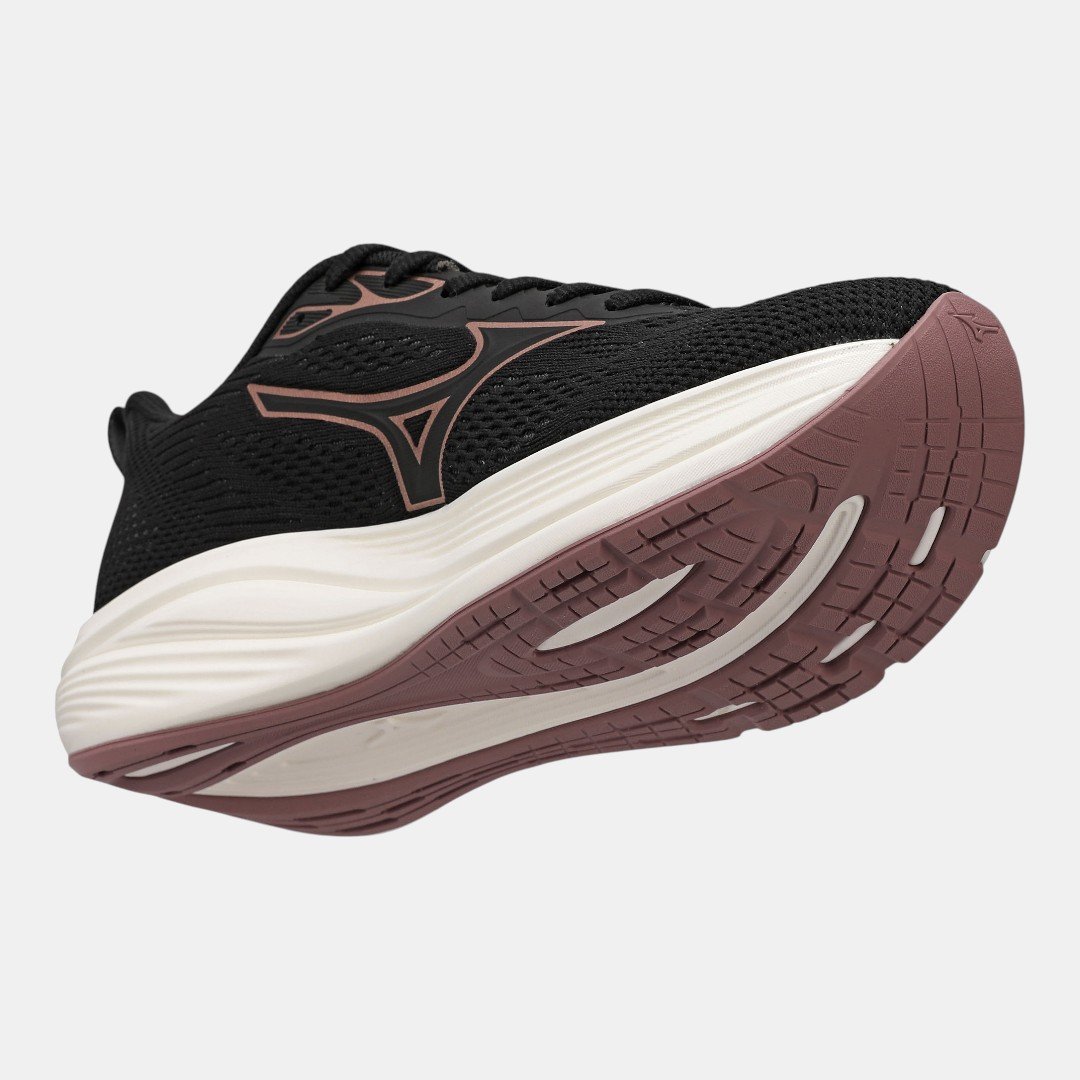 Tênis De Corrida Mizuno Enigma 3 Preto com Rosa Preto 7