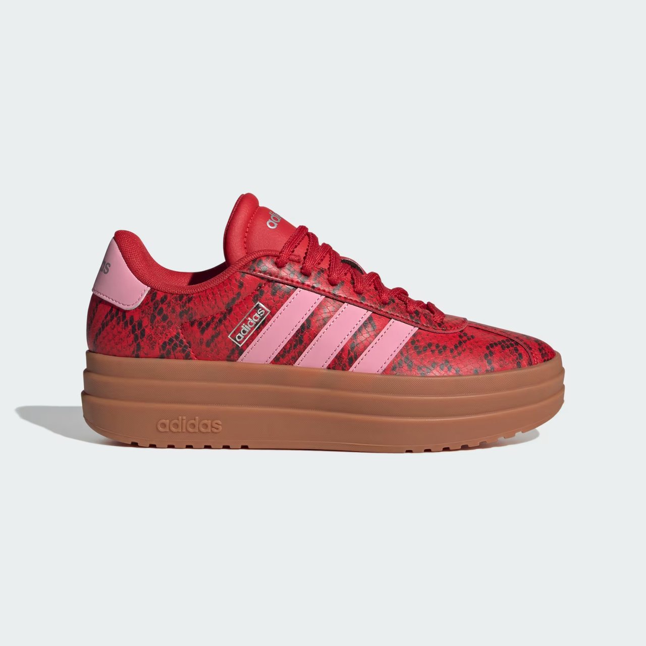 Tênis Adidas VL Court Bold Snake Vermelho Vermelho 1