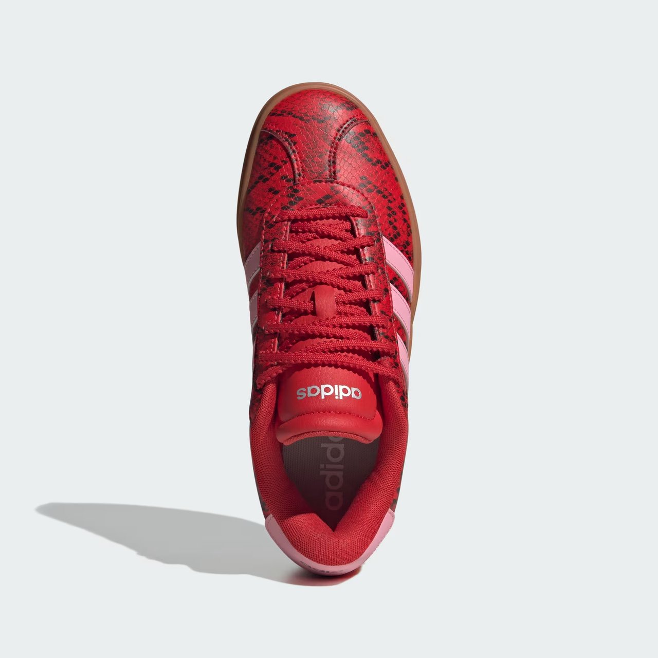 Tênis Adidas VL Court Bold Snake Vermelho Vermelho 3