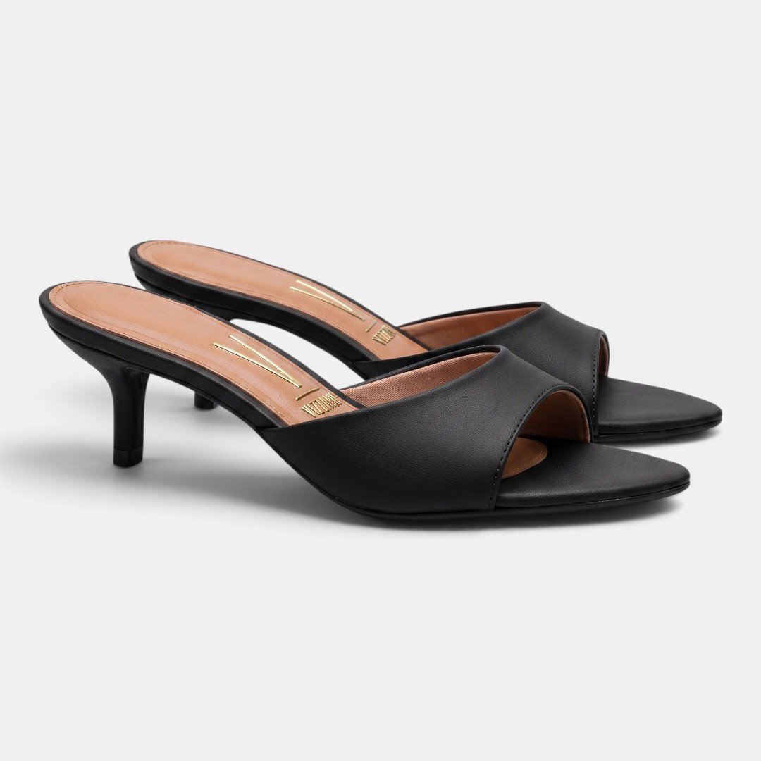 Tamanco Vizzano Salto Fino Preto Preto 3