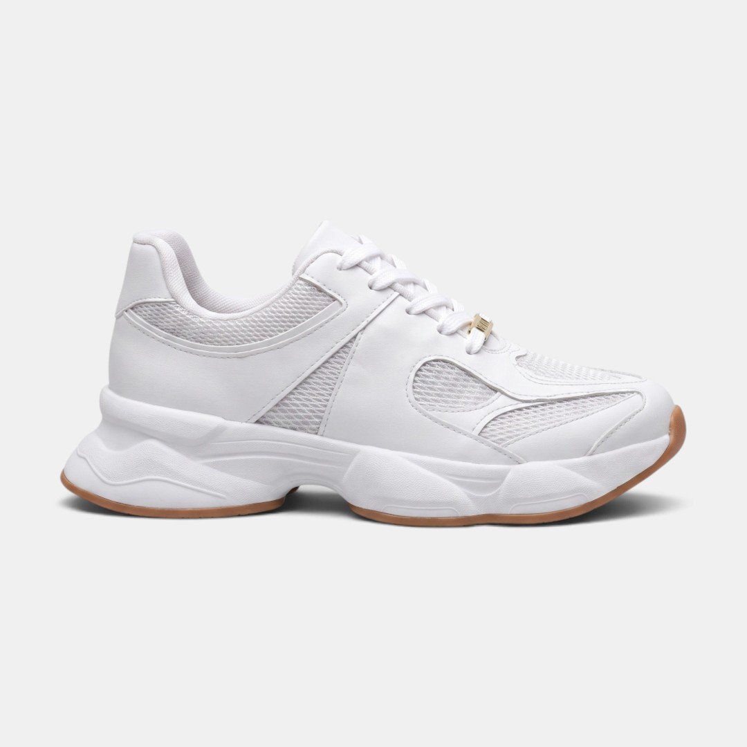 Tênis Vizzano Chunky Casual Feminino Branco