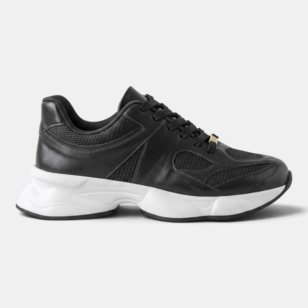 Tênis Vizzano Chunky Casual Feminino Preto