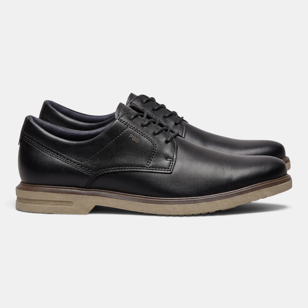 Sapato Social Pegada PGD Preto Preto 3