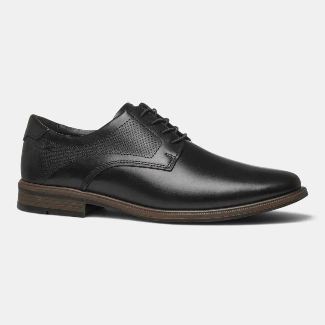 Sapato Social Pegada Masculino Em Couro Preto