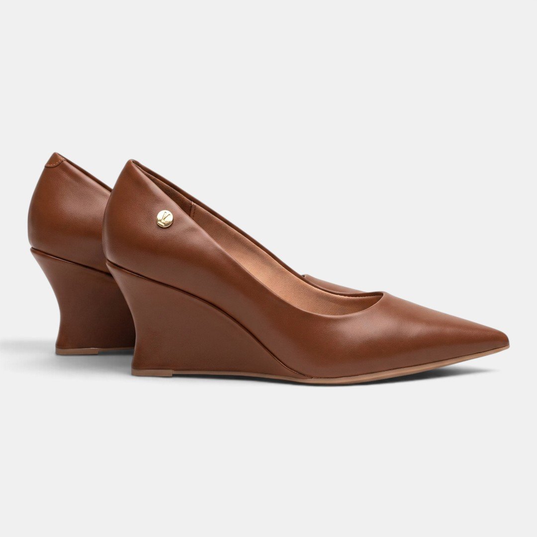 Scarpin Vizzano Anabela Caramelo Mooca 3