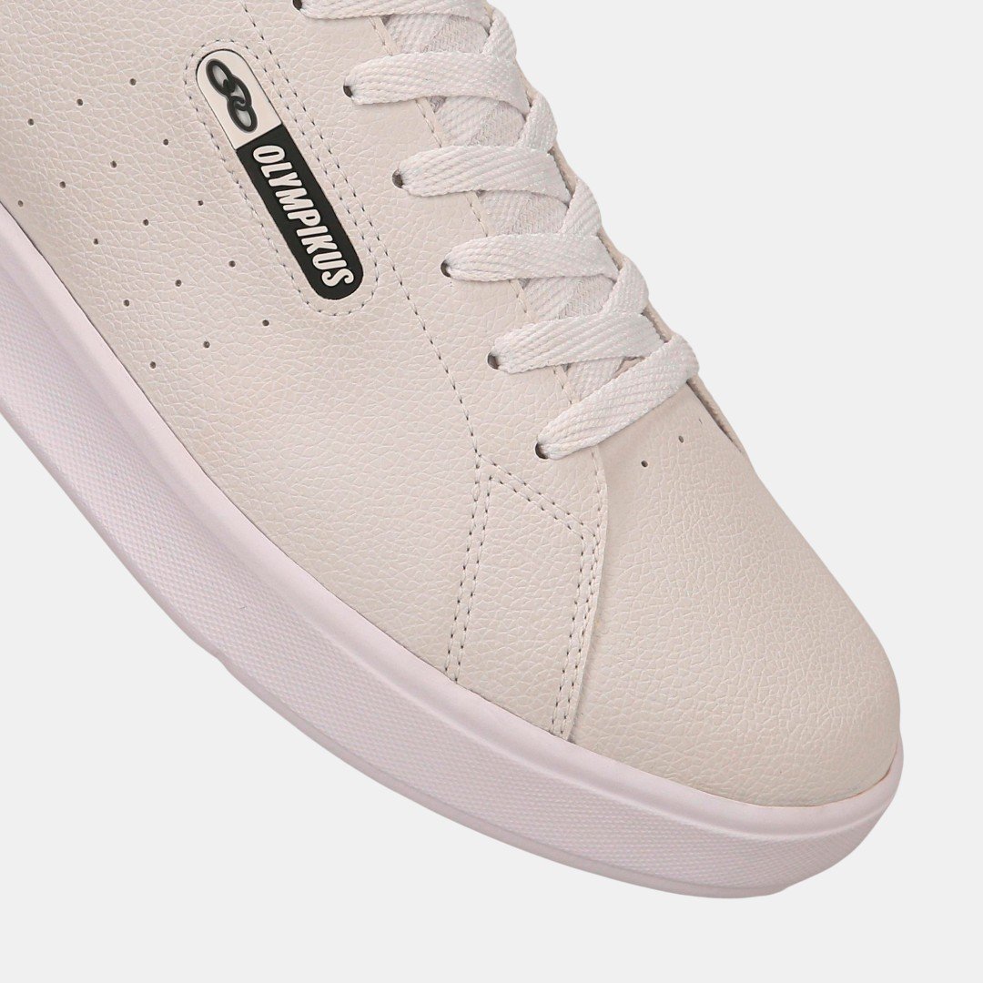 Tênis Olympikus Casual Only 3 Branco com Preto Branco 7