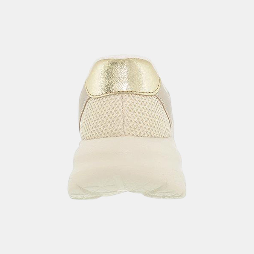 Tênis Molekinha Infantil Casual Chunky Off White Branco 4