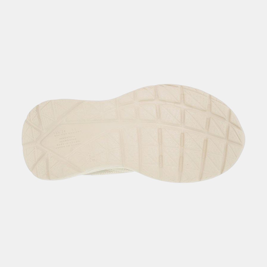 Tênis Molekinha Infantil Casual Chunky Off White Branco 6