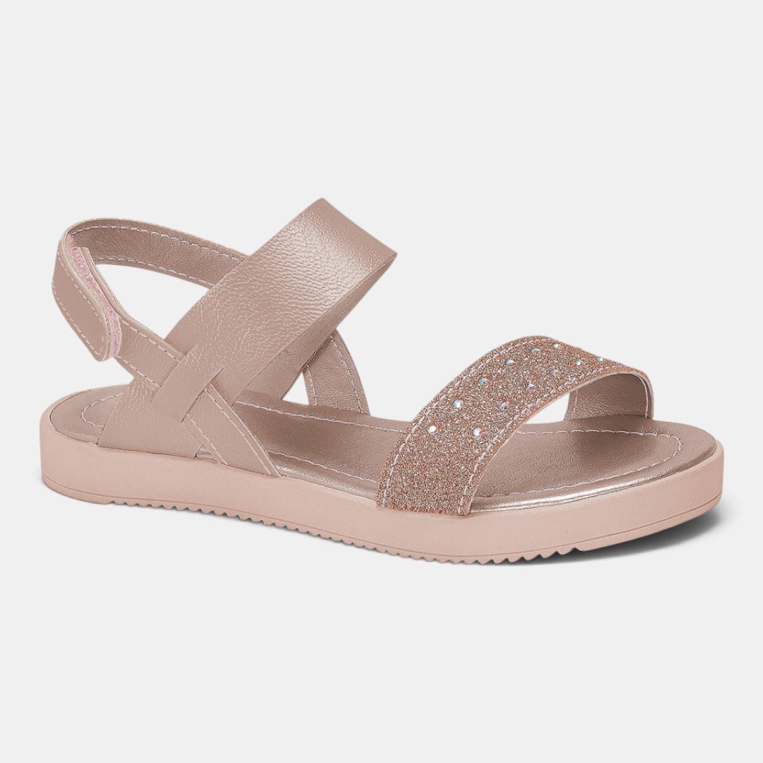 Papete Klin Lolinha Infantil Com Brilho Ouro Rosa Ouro Rosa 2
