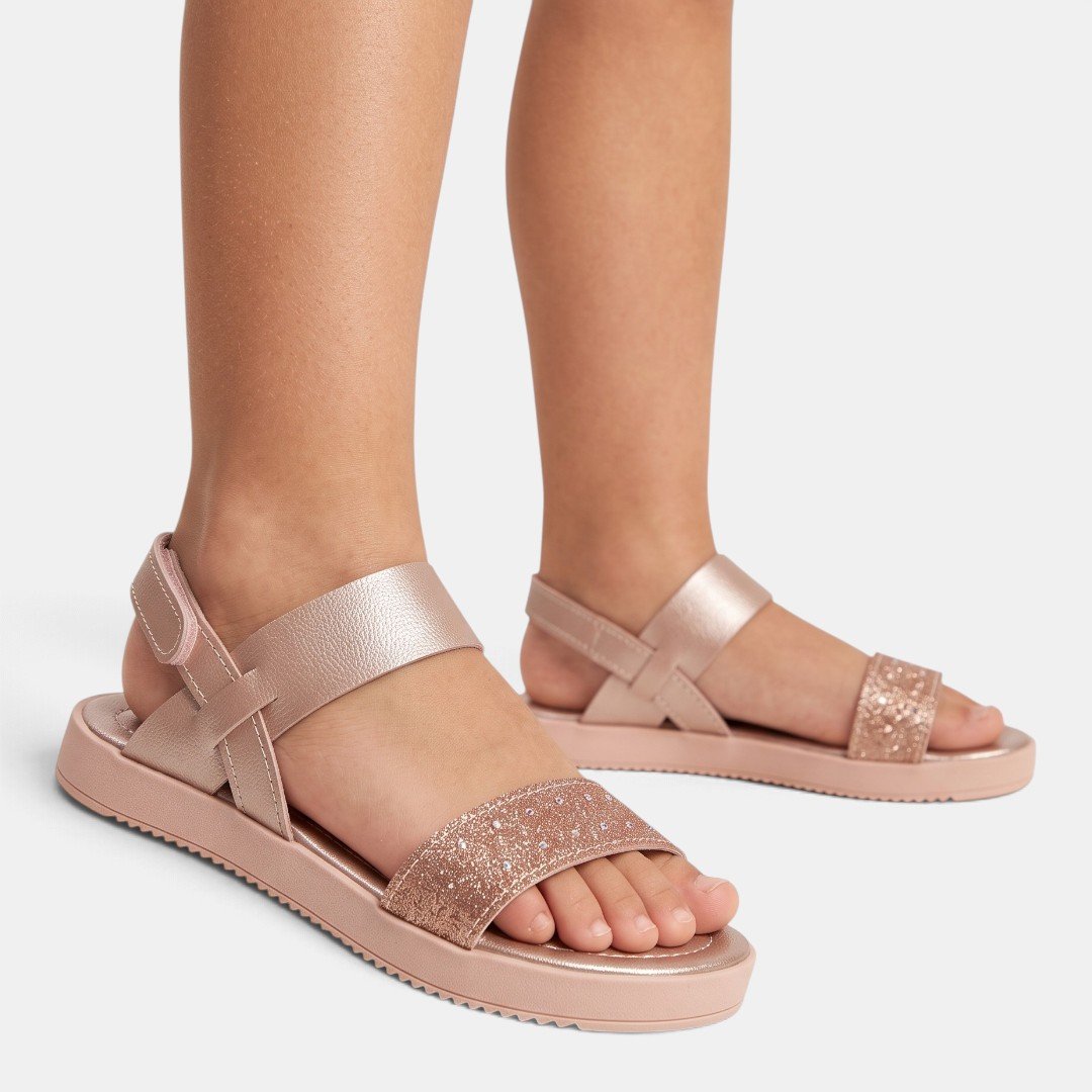 Papete Klin Lolinha Infantil Com Brilho Ouro Rosa Ouro Rosa 4
