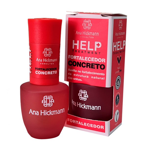 Esmalte Ana Hickmann - HELP Treatment - Fortalecedor Concreto Incolor 2