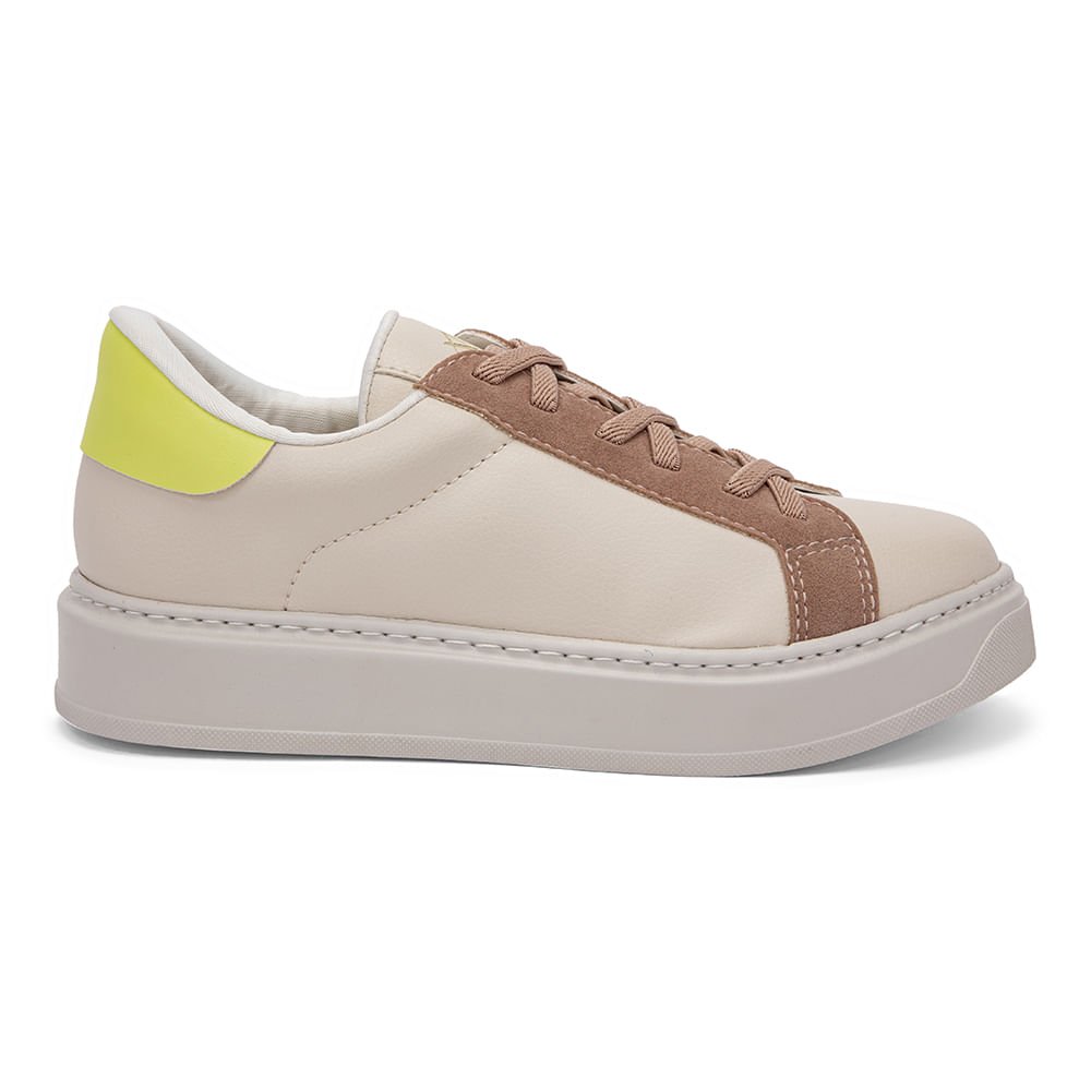 Tênis Acolchoado Calce Fácil  Rosado/Lemon Rosado/Lemon 5