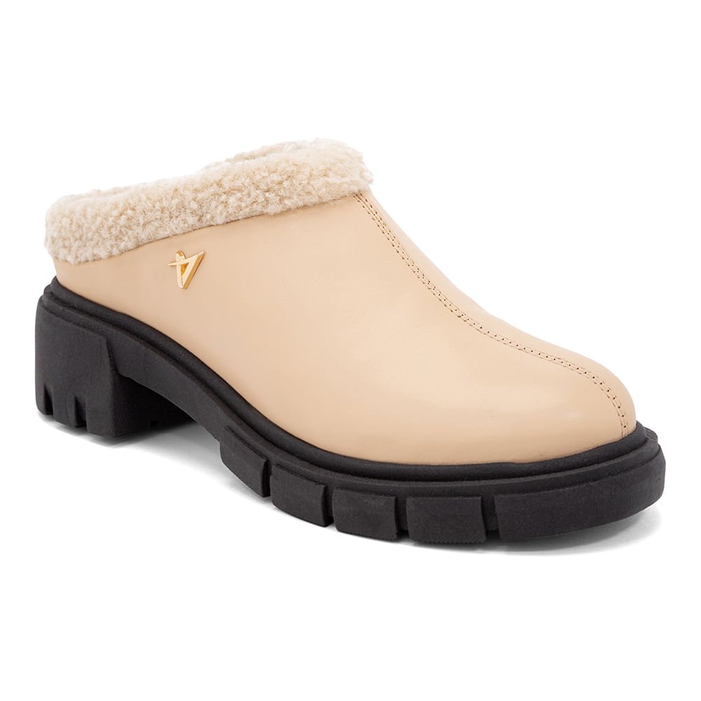 Bota Mule Solado Tratorado Porcelana Porcelana 1