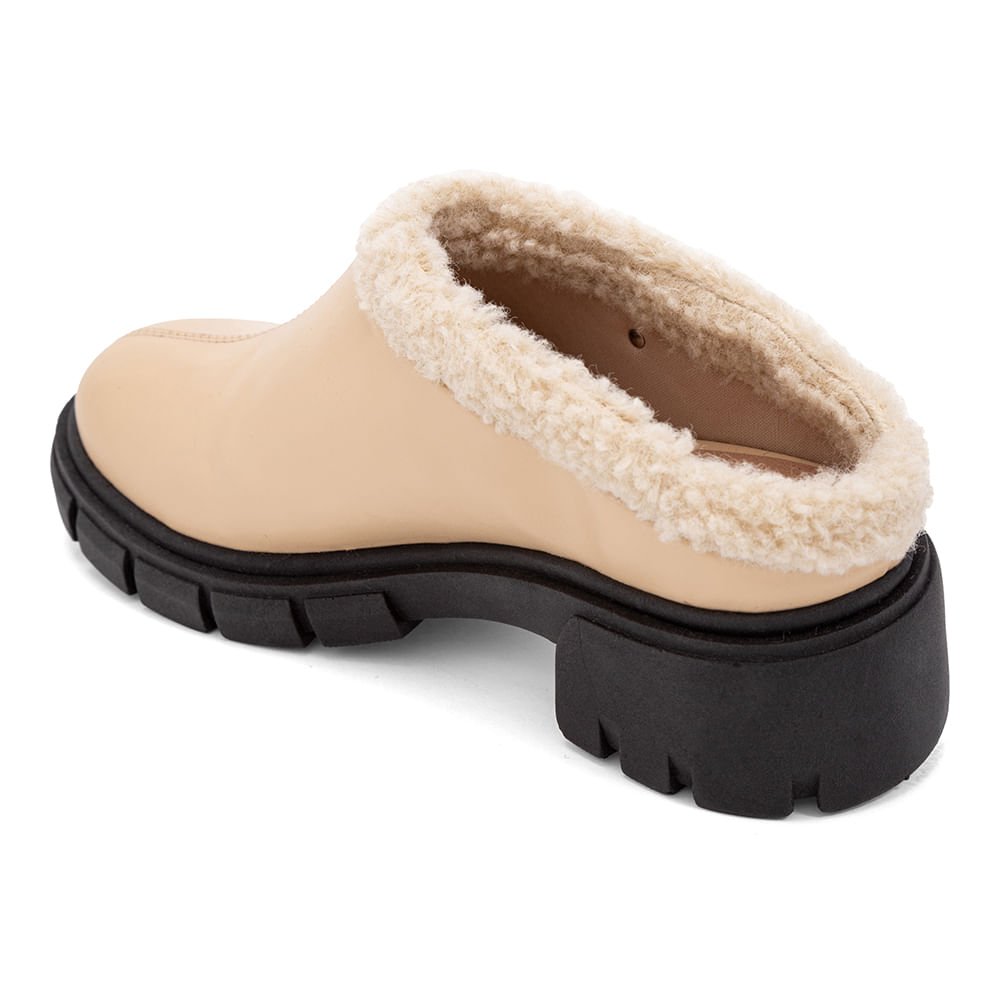 Bota Mule Solado Tratorado Porcelana Porcelana 2