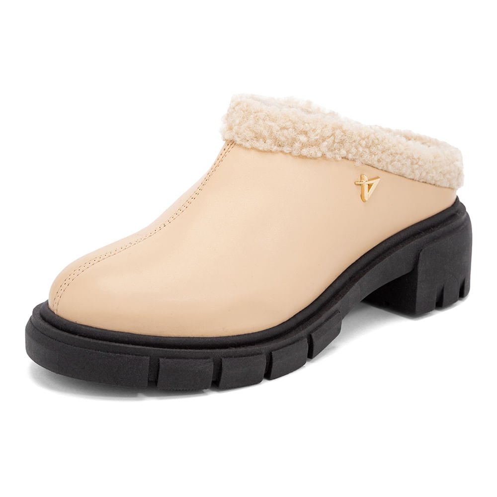 Bota Mule Solado Tratorado Porcelana Porcelana 5