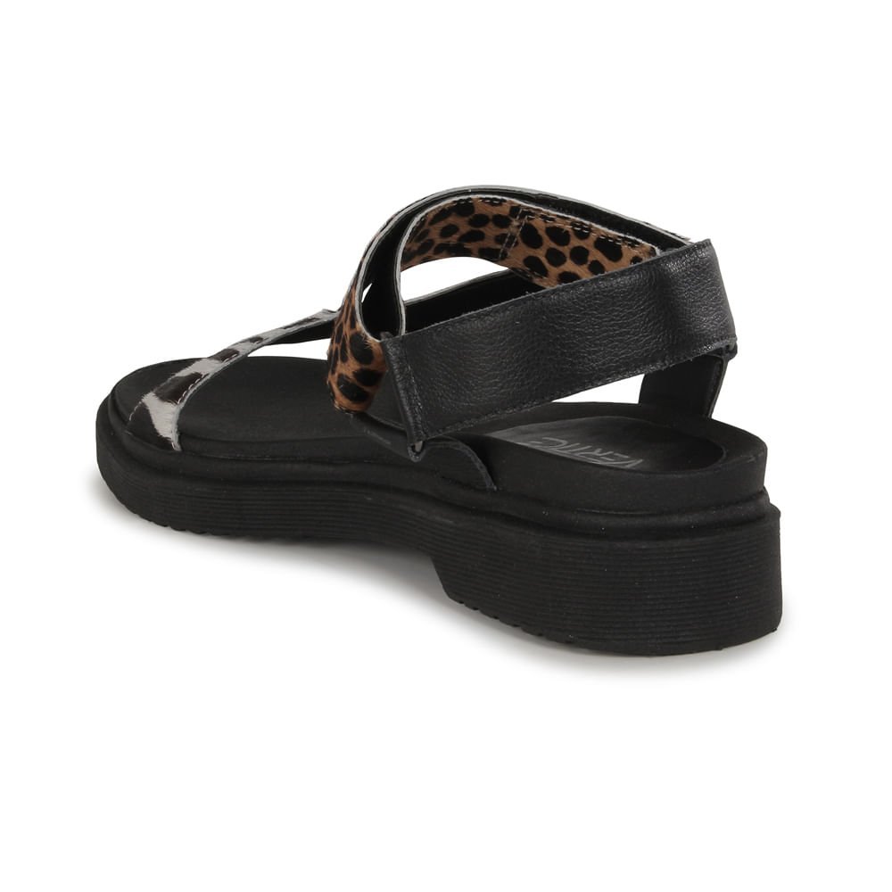 Sandália Feminina Papete Leopardo Leopardo 5