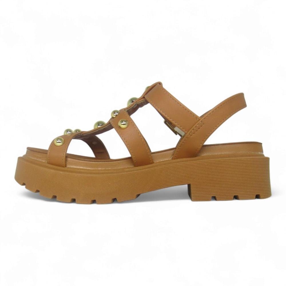 Sandália Papete Vizzano Tratorada Feminina Marrom 4